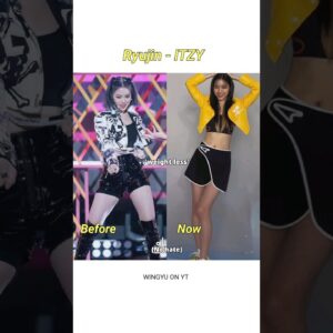 K-pop idols that had THE CRAZIEST weight LOSS or GAIN (NO HATE)🚫 #kpop #kpopedit #shorts #itzy #ive