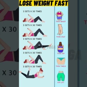 Lose Weight Fast with Easy Exercises #shorts #loseweightfast #easyyoga