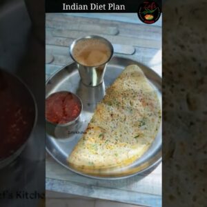 Indian Diet Plan For Weight Loss | #shorts | Healthy Diet Plan #youtubeshorts